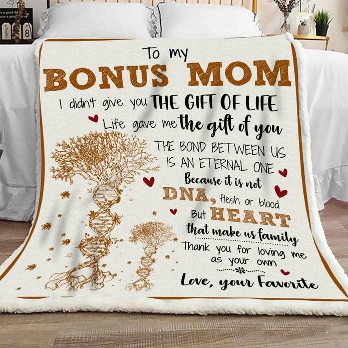 Blanket Personalized Grandma to Granddaughter Grandson There Was A Little Girl