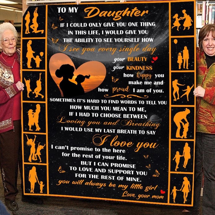 Blanket For Daughter Promise To Love